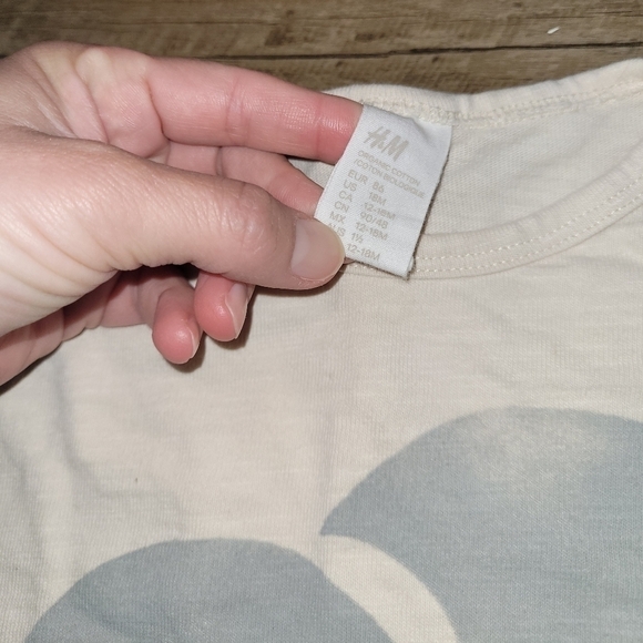 H&M Kids Umbrella Crew Long Sleeve Size 12-18 Months - Picture 4 of 6